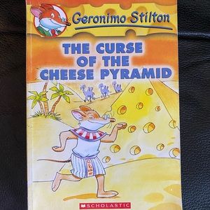 🐭Geronimo Stilton-The Curse of the Cheese Pyramid Book 🧀